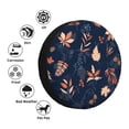 thumbnail image 4 of Wukai Autumn Leaves With Blue Print Spare Tire Cover for RV Trailer,Waterproof PVC Faux Leather Wheel Cover Fit for Truck,Trailer,RV,SUV,Camper and Most Vehicle-16 inch, 4 of 6