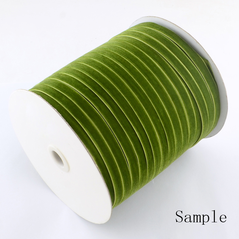 1/4 inch Single Face Velvet Ribbon Dark Blue 1/4 inch(6.5mm) about 200yards/roll(182.88m/roll)