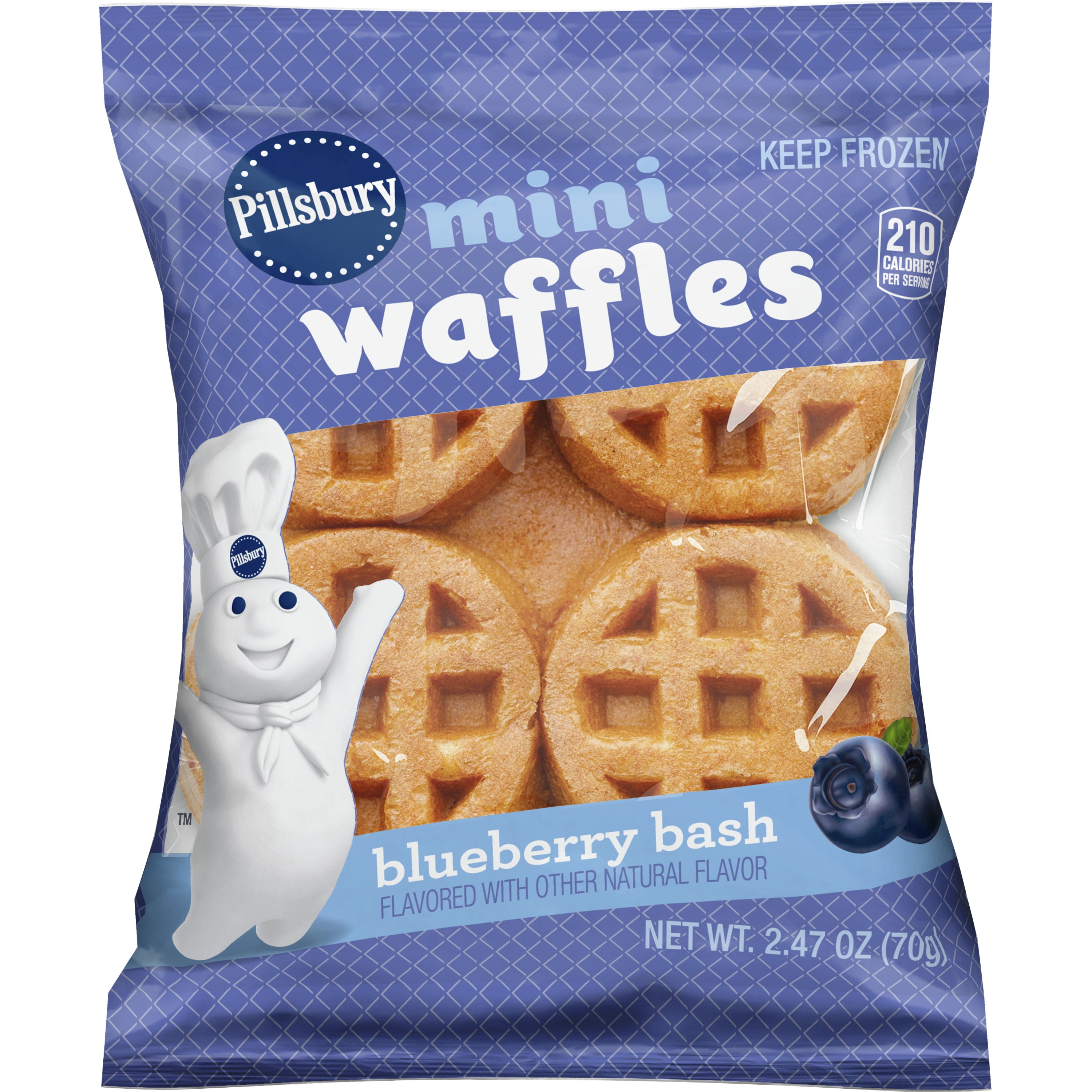 Pillsbury Blueberry Bash Mini Waffles