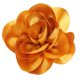 thumbnail image 1 of Uxcell 1 pieza Pin de broche de flor 4.72 pulgadas Tela de satén Rosa Perla Camelia Pins Dorado Grande, 1 of 6