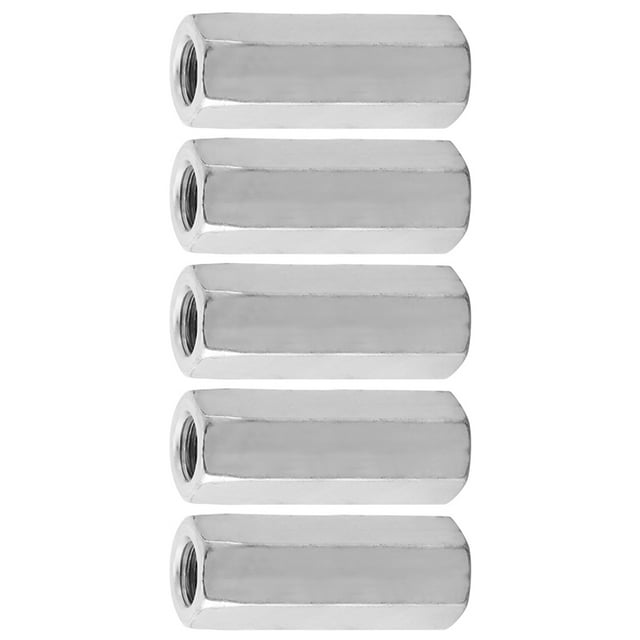 Hex Nut, Long Rod Nut, 5pcs M12 Equipment Ship Assembly For Office Appliance Home Appliance
