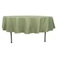 thumbnail image 2 of BalsaCircle 90" Premium Round Polyester Tablecloth Wedding Table Linens Eucalyptus Green, 2 of 8