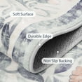 thumbnail image 5 of Lahome Decor 5'x7'Floral Living Room Rugs,5x7ft Boho Area Rug for Bedroom Machine Washable Rug- Non-Slip Soft Indoor Carpet, Stain Resistant Low Pile for Farmhouse,Dining Room,Office,Purple, 5 of 9