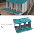 thumbnail image 3 of PP Chicken Nesting Box, Easy Access and Maintenance Warm and Protective Versatile Use Chicken Egg Laying Box for Hens Ducks Poultry, 3 of 7