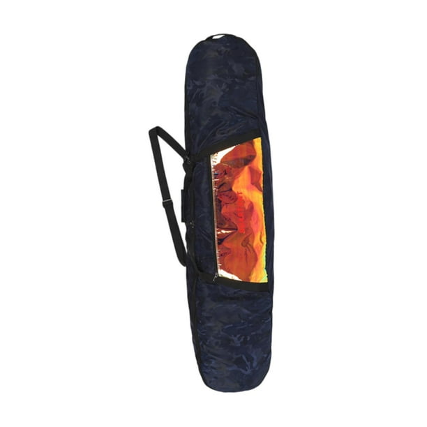 Bolsa para snowboard, bolsa de viaje, protección para tabla y equipo de snowboard, portátil, para patines Azul oscuro