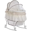 Dream On Me Lacy Portable 2-in-1 Bassinet And Cradle, Cream