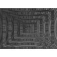 thumbnail image 1 of Ahgly Company Machine Washable Indoor Rectangle Transitional Charcoal Black Area Rugs, 6' x 9', 1 of 7