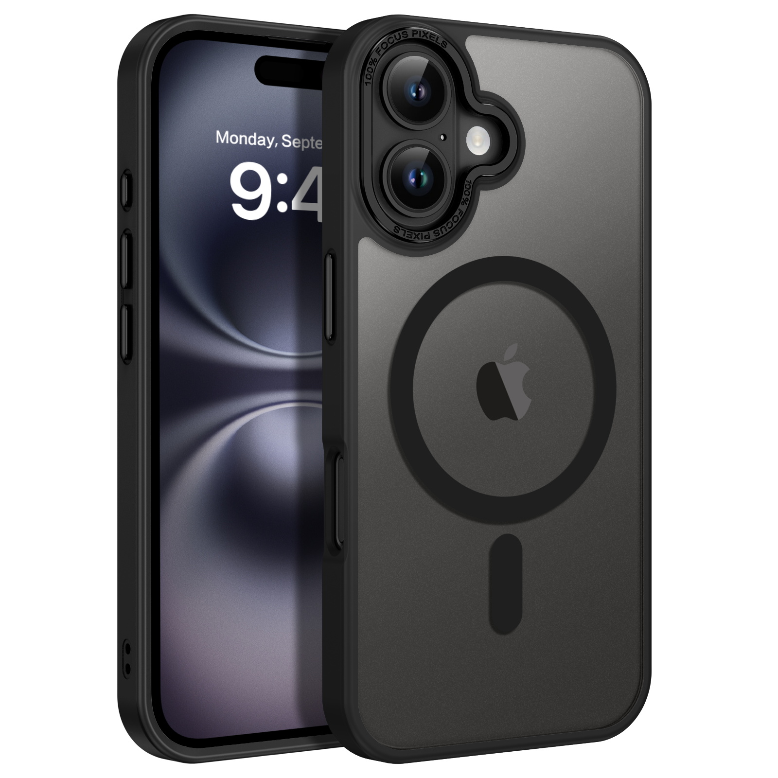 Bentoben iPhone 16 MagSafe Case, Matte Black photo 2