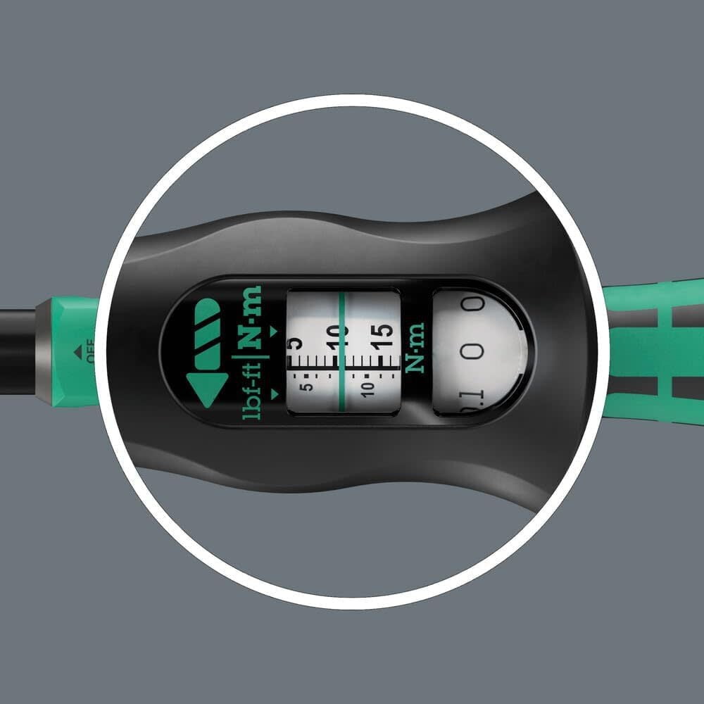 Wera Tools Click-Torque Lock A 5 2.5-25 Nm Adjustable Torque Wrench