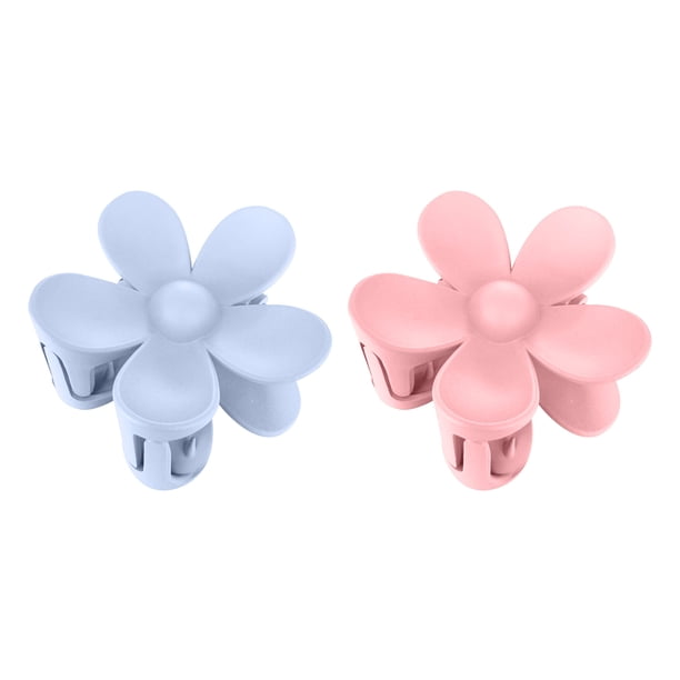 Pinzas para el cabello para mujeres, pinzas para peinar, pinzas para el cabello para niñas, flores grandes, colores brillantes, accesorios para el cabello para niñas.