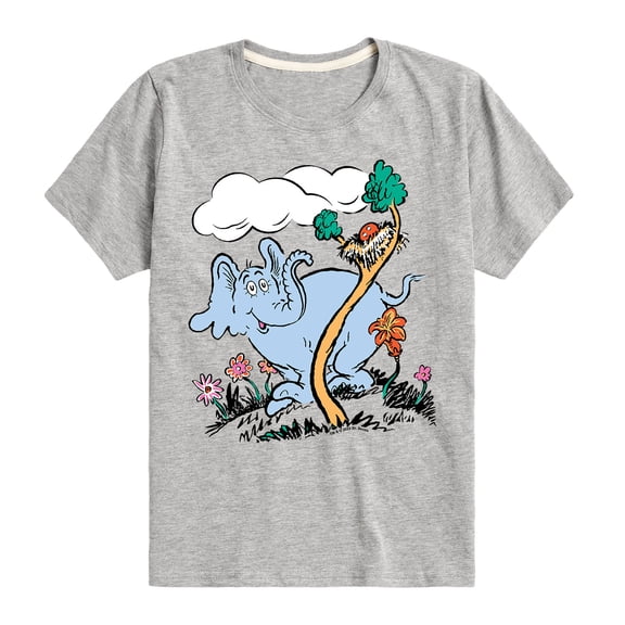 Dr. Seuss - Horton Hatches the Egg - Trees and Flowers - Easter - Toddler And Youth Short Sleeve Graphic T-Shirt
