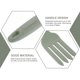 thumbnail image 2 of unbranded Pasta Fork De Silicona Resistente Para Cocina En Hogar En Color Verde Oliva Con Mango Ergonómico, 2 of 8