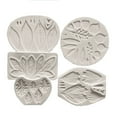 thumbnail image 6 of Non-Stick Super Soft Silicone Fondant Mold, Leaf Shaped Dessert Mold, Wedding Cake Ornament, Kitchen Gadget, 6 of 8