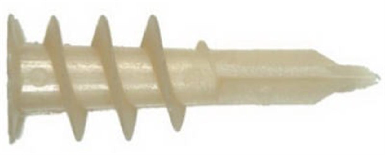 Hillman #6 Nylon Self Drilling Drywall Anchor (100-Count) 376647