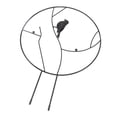 thumbnail image 3 of Bird Garden Trellis, Plant Trellis Lightweight Ease Of Use Good Support  For Lawns Black, 3 of 8