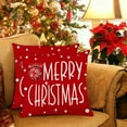 thumbnail image 6 of Christmas Throw Pillow Covers 45x45cm Christmas Printed Pillow Cover Series Home Sofa Decoration Cushion Cover Bedroom Pillow Cover, 6 of 6