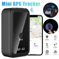 thumbnail image 2 of GF22 Car GPS Tracker Mini GPS WiFi Locator Position Motorcycle Vehicle Pet Person Baggage Lost Tracker Anti-Lost Tracking Device (Black), 2 of 6
