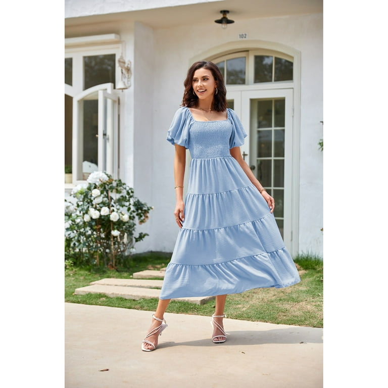 ワンピース Checked Jacquard Volume Sleeve Dress M ワンピース Checked Jacquard Volume Sleeve Dress M JJXX mesh