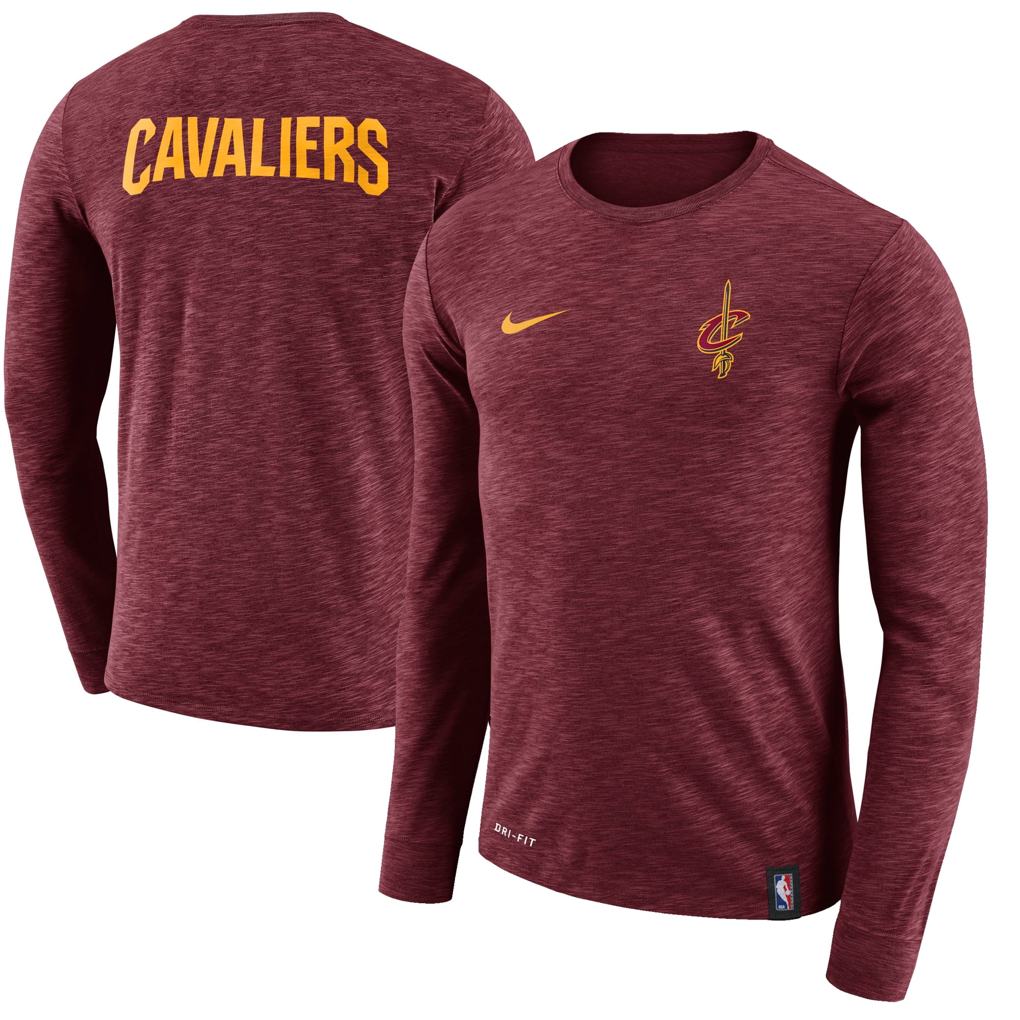 Nike - Cleveland Cavaliers Nike Facility Long Sleeve T-Shirt - Wine