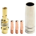 thumbnail image 1 of Mig Contact Tip Consumables 5PCS MIG Welding MB15 15AK Contact Tip 0.8/1.0/1.2mm, 1 of 7
