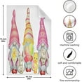 thumbnail image 3 of Gnomes Eggs Rabbit Kitchen Tea Towels Set of 6 Absorbent Hand Dish Towels, Easter Bunny Chicken Dishcloths Lint-Free 18x28 Inch Fast Drying for Cooking Baking Home Clean, 3 of 5