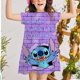 thumbnail image 1 of Bonito vestido de verano con estampado de punto de Disney para niñas, ropa de moda 2022, vestidos de princesa para niñas, vestidos bohemios para niños 3T Gao Jinjia LED, 1 of 2