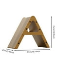 thumbnail image 2 of Durable Cat Scratcher Pad for Indoor Recycled Cardboard Vertical Horizontal Scratching Board Furniture Protector Space Saving Design, 2 of 6