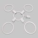thumbnail image 4 of 60 Pack Metal Curtain Rings with Clips, Curtain Clip Rings Hooks for Hanging Drapery Drapes Bows, Curtain Rod Rings 1.5 inch Interior Diameter, White, 4 of 5