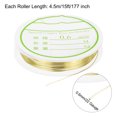 thumbnail image 2 of 1pcs Craft Wire Beading Copper Wires for Jewelry Production(Gold)-0.6mm, 2 of 6