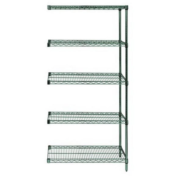 Wire Shelving 5 Shelf Add on Units Storage Rack Proform - 86 in.