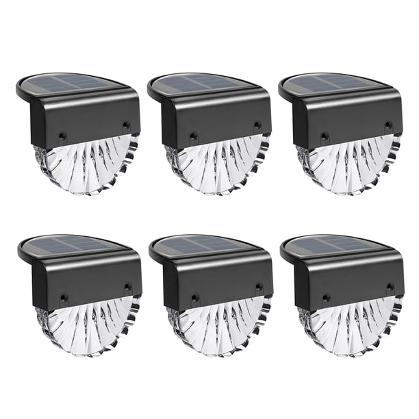 Luces solares impermeables para decoración de jardín, luces solares LED para jardín para patio, jardín y escalones, luz solar con 2 modos: blanco cálido/cambio de color Zhivalor 223538-2