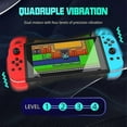 thumbnail image 4 of Manettes pour Nintendo Switch, Remplacement pour Manette Switch avec Led Rgb, Turbo Réglable & Vibration, Bleu/rouge, 4 of 4