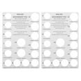 thumbnail image 5 of 2 Pcs Ring Measuring Card Board Ring Jewelry Cardboard Sheets Jewelry Rings Measure Tool Ring Sizer Measuring Ruler Ring Measuring Gauge Ring Size Tools Usa Rings Size, 5 of 5