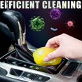 thumbnail image 3 of Keyboard Cleaning Gel, 2pcs 160g Box, Random Colors, Super Clean Keyboard Cleaning Gel, Gentle Cleaning Kit for PC, Laptop, Phone, Tablet, Printer, Remote Control, Car Air Vent, 3 of 5