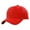 Red, variant on Top Headwear Blank Youth Baseball Adjustable Hook and Loop Hat - Dark Grey