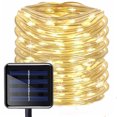 thumbnail image 5 of Luces LED solares para jardín, tira de luces de cuerda para exteriores, tira alimentada por energía Solar, luz de hadas de Navidad, lámpara decorativa para fiesta, resistente al agua, 5 of 5