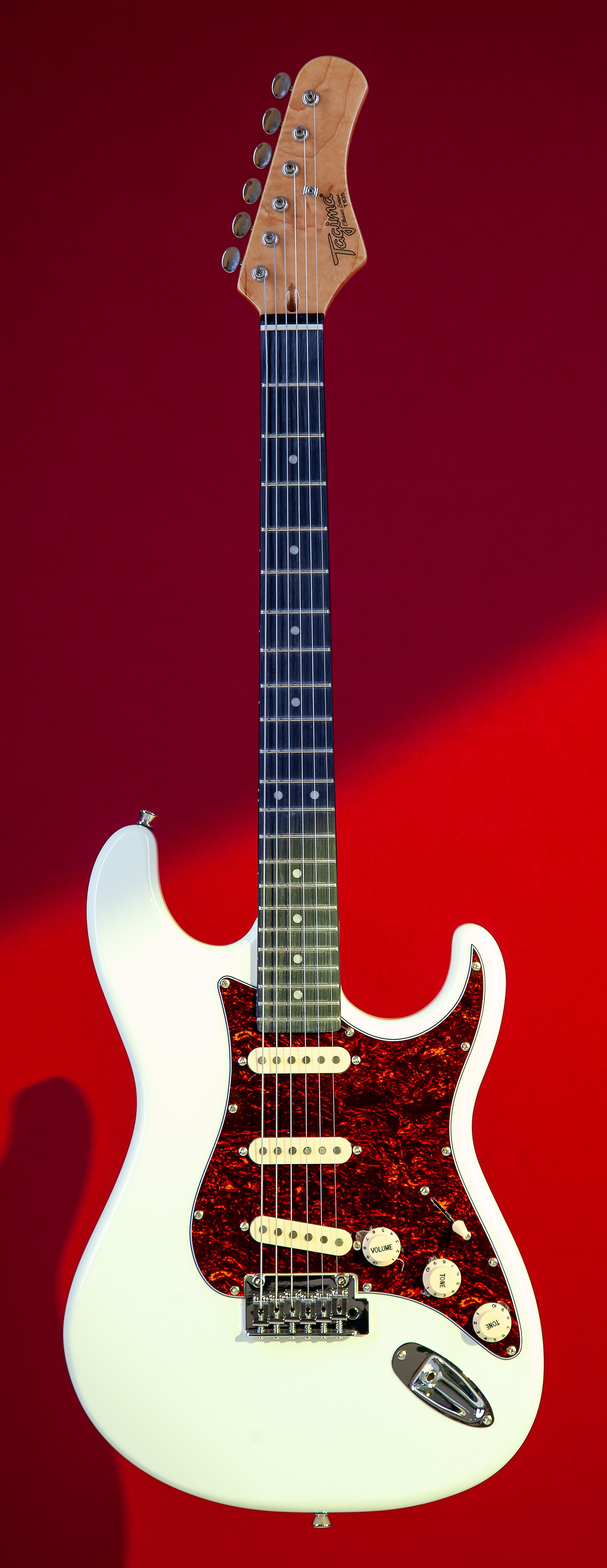 Tagima T 635 CLASSIC-OWH-DF/TT Electric Guitar - Olympic White