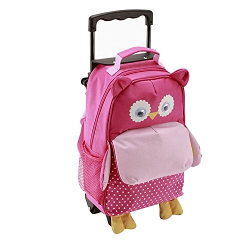 Maleta de niños Yodo Zoo 3 vías o Mochila con ruedas Búho pequeño