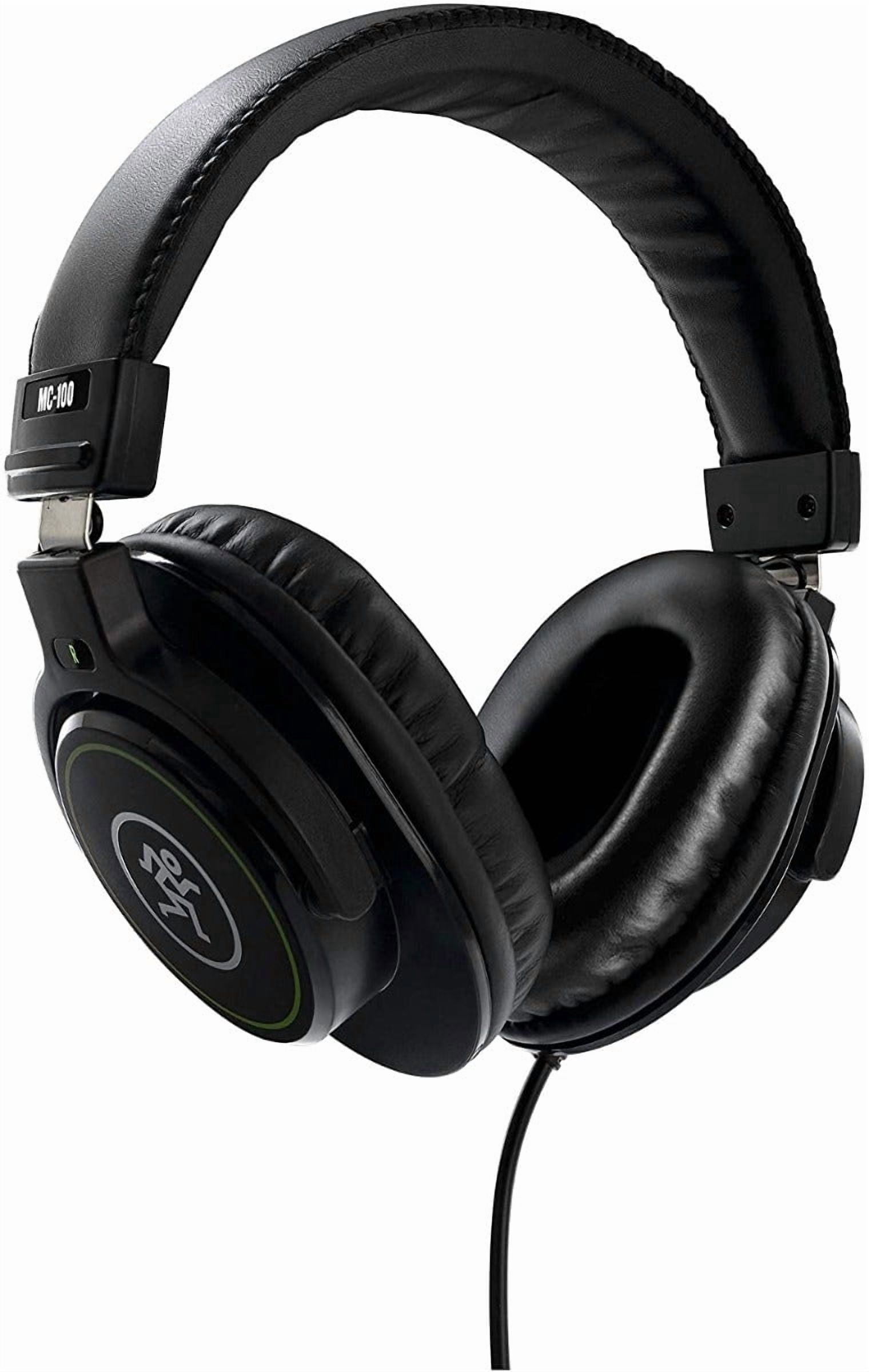 Mackie MC-100 Professional Headphones, Black