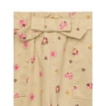 thumbnail image 4 of Garanimals Baby Girl Porkchop Pocket Print Twill Pants, Sizes 0-24 Months, 4 of 7
