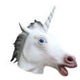 thumbnail image 1 of Máscara blanca con forma de cabeza de caballo para Halloween, fiesta de cosplay, 1 of 1