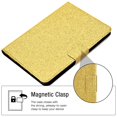 thumbnail image 4 of Dteck Case for Amazon Kindle Fire HD8 10th Generation / HD8 Plus (2020) 8-inch,Magnetic Bling Glitter PU Leather Card Holder Wallet Folio Kickstand Shockproof Cover, Gold, 4 of 6