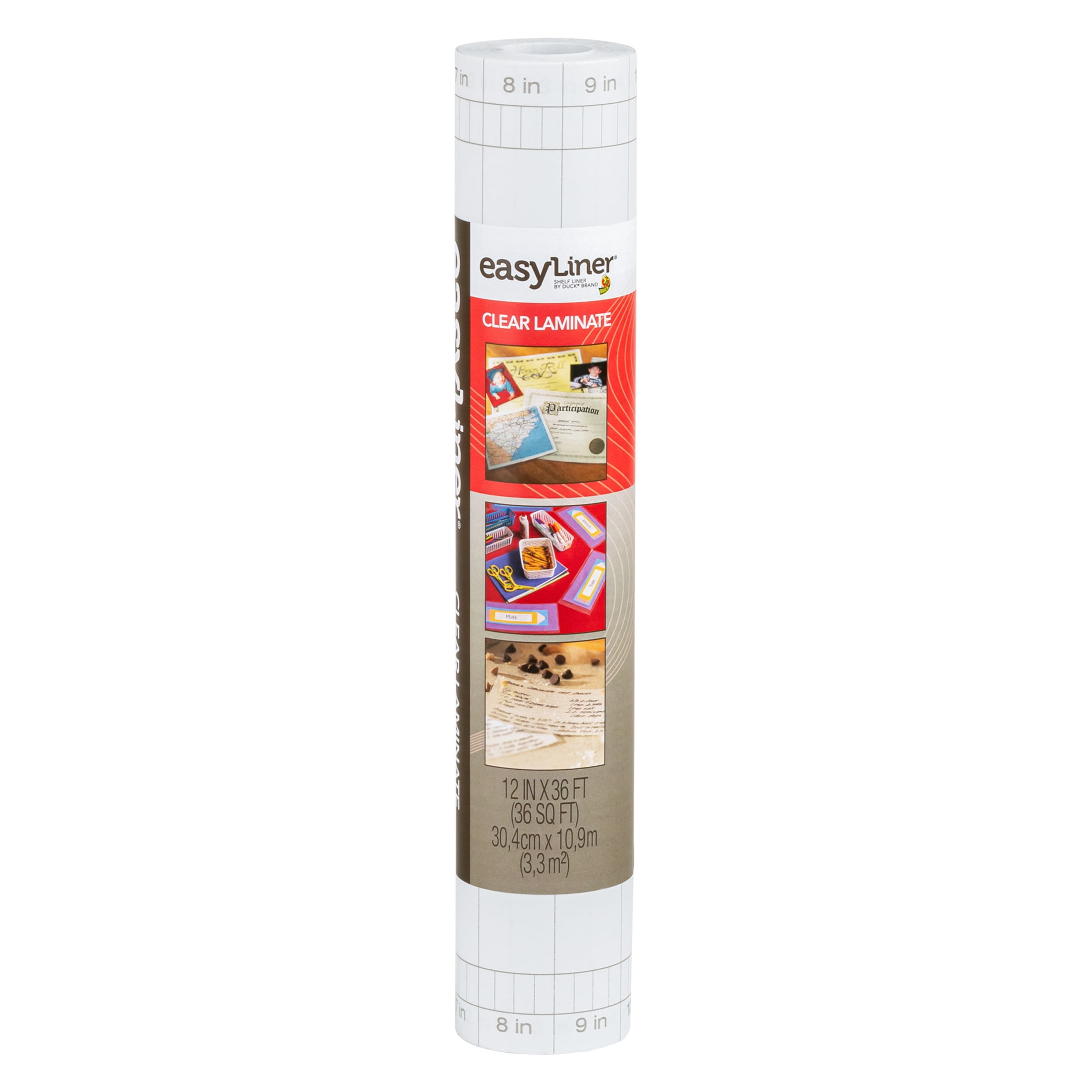 Duck EasyLiner Adhesive Clear Laminate 20-in x 30-ft Clear Shelf
