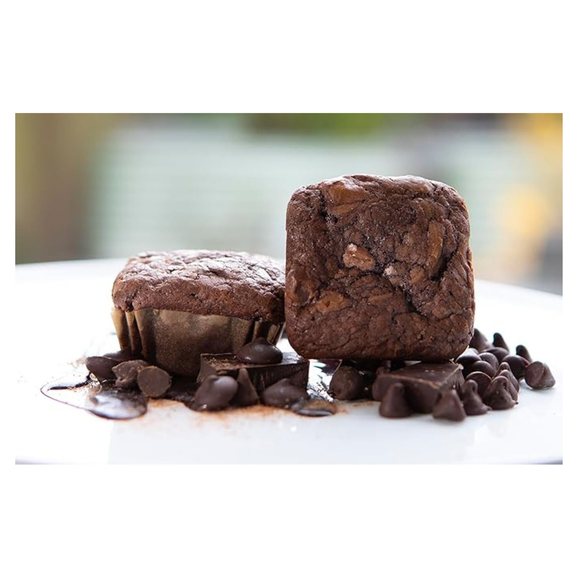 Antonina's Gluten-Free Double Chocolate Brownies, Certified Gluten-Free, Nut Free, Peanut Free, Eight 4-Packs (32 Brownies)
