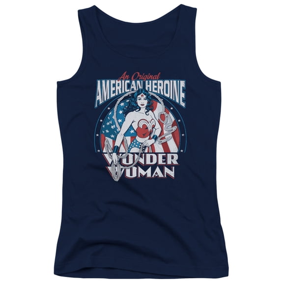 Dc - American Heroine - Juniors Tank Top - Large