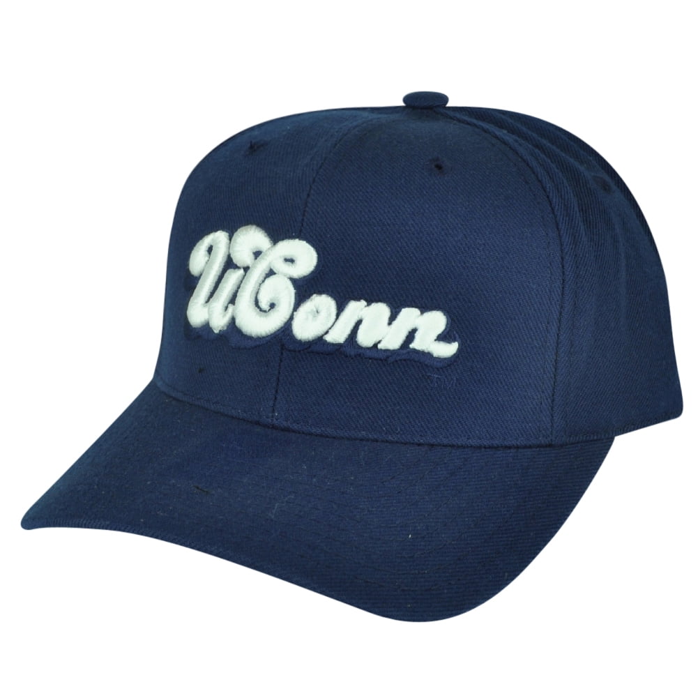 NCAA American Needle UConn Huskies Connecticut Fitted Size 7 1/4 Navy ...