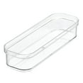 thumbnail image 4 of iDesign Clear Plastic Kitchen Drawer Organizer, 3.25" x 10" x 2", 4 of 6