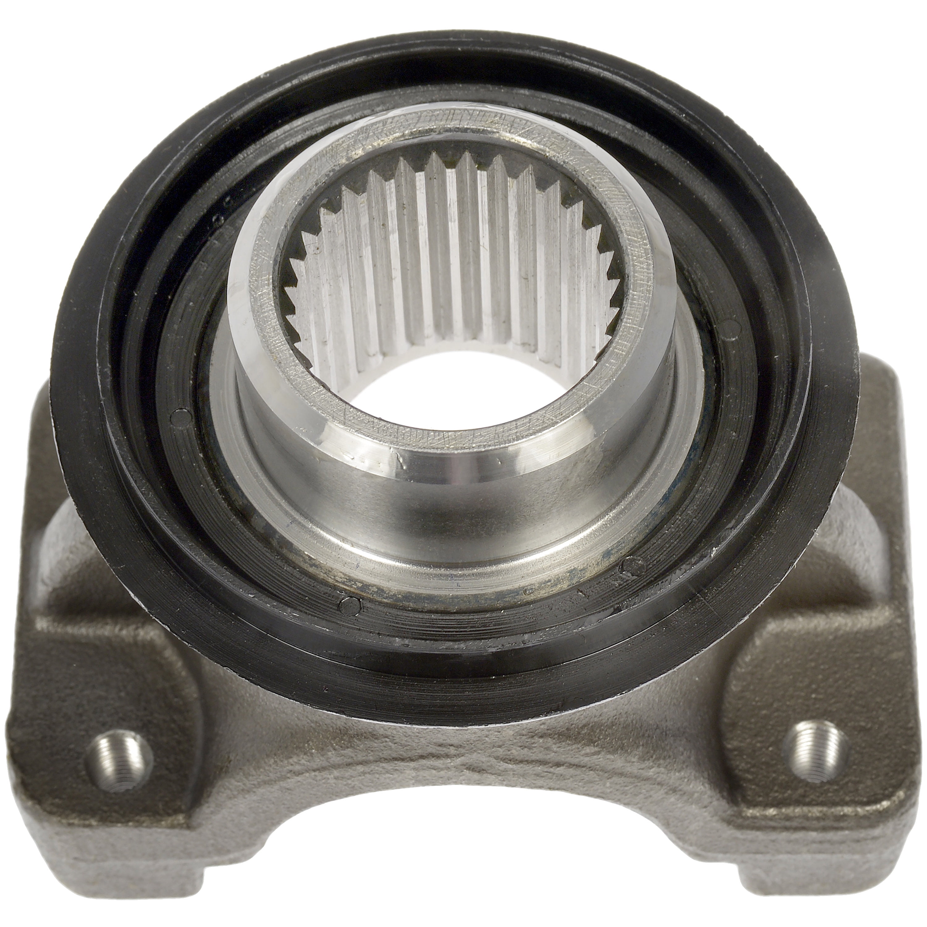 Dorman 697-538 Rear Driveshaft at Rear Axle Drive Shaft Pinion Yoke for Specific Ford Models, Silver Fits select: 2000-2004 FORD F150, 1985-1999 FORD F250