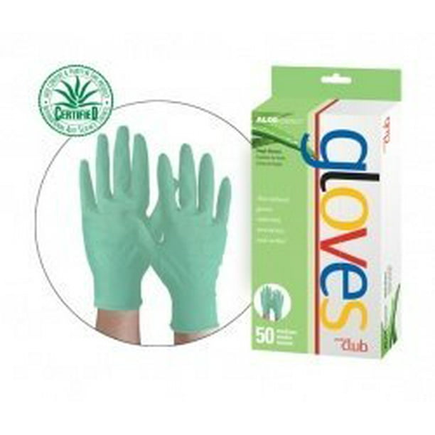 Product Club Aloe infused Gloves 50 Count (Small)