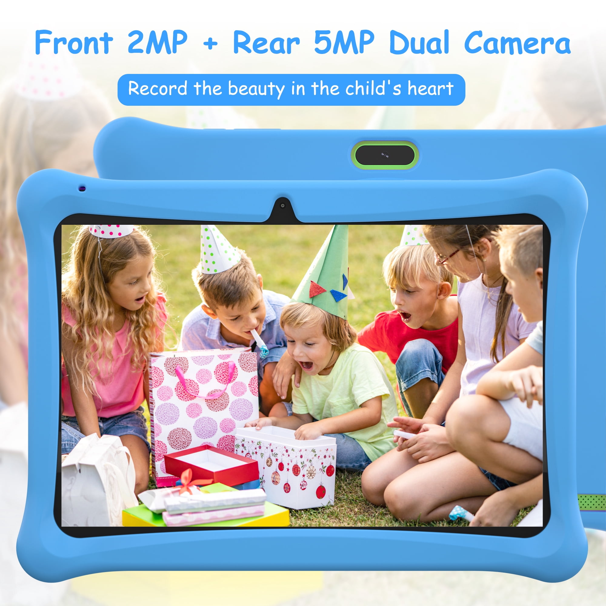 SGIN 10in Android 13 Kid Tablet 2GB RAM 64GB ROM 1280*800 Education Tab, 4-Core 1.6Ghz Allwinner 133
